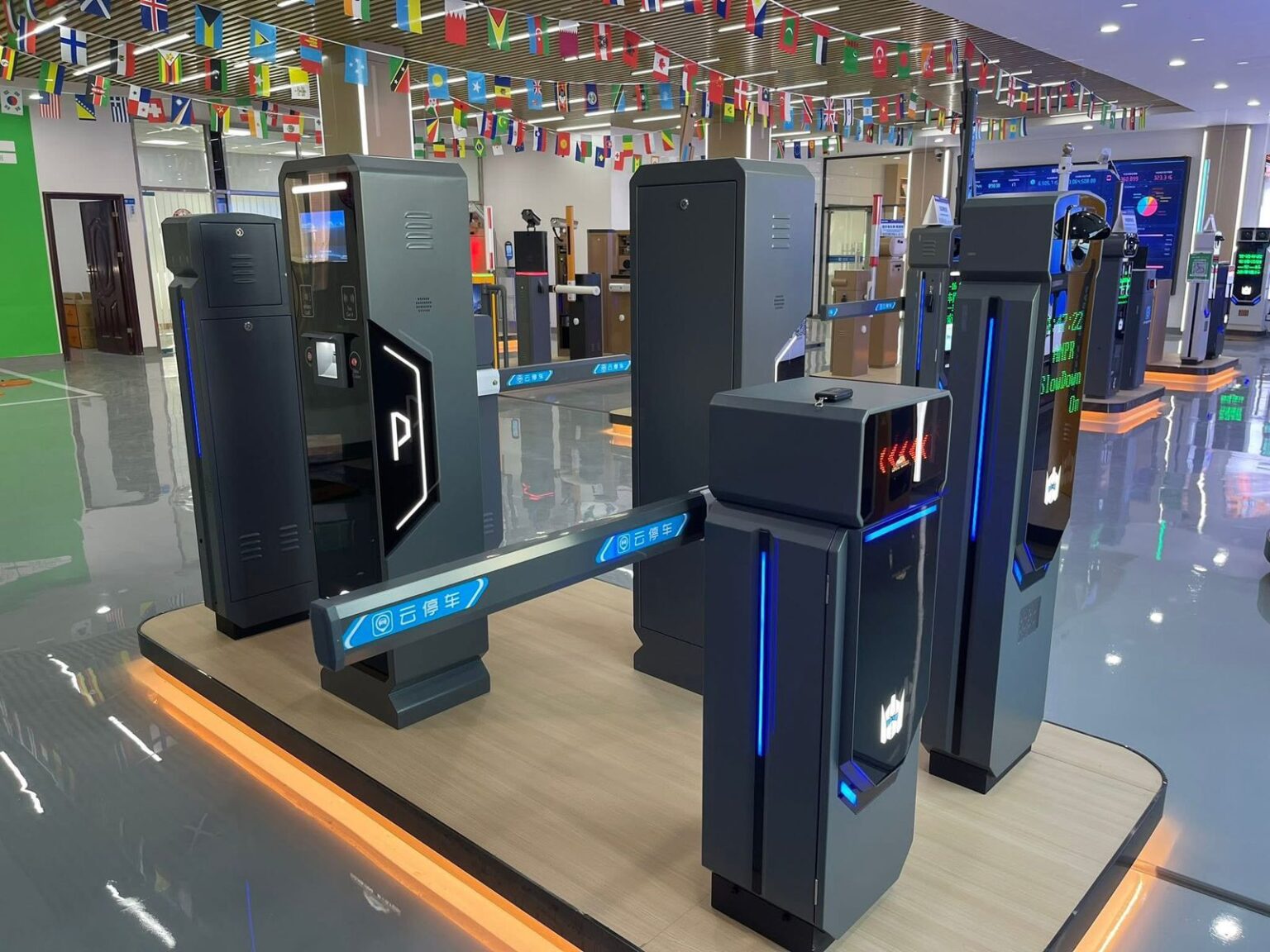 Smartticket Control Automated Smart Parking System in Pakistan with Ticket Dispenser, Boom ...