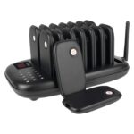TD175 Wireless Restaurant Pager System (16 Pagers) – 500m Range | Rechargeable Calling System in Pakistan | Smart Control