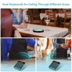 Retekess TD168R Wireless Coaster Pager System with 2 Keyboards in Pakistan – Restaurant Paging System | Authorized Distributor